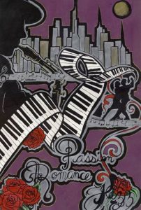 Molly Rose Morgan entry in Berkshires Jazz art contest