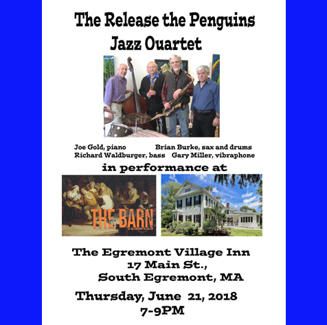Release the Penguins Jazz Quartet- Live at the Barn