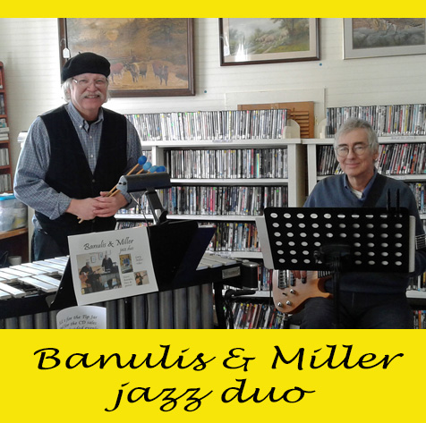 Banulis & Miler Jazz Duo at old Creamery Co-op
