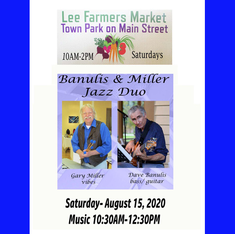 Banulis & Miller Jazz Duo at Lee Farmer's Market