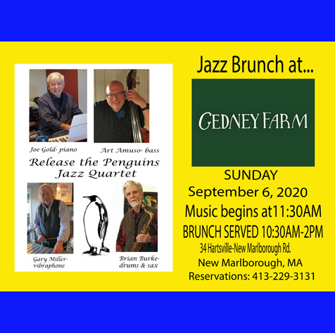 Release the Penguins Jazz Quartet at Gedney Farm